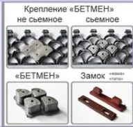 Фирменное крепление для ковров-решёток, фото 2