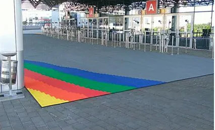 Грязезащитное покрытие на объекте МКСК «Минск-Арена»